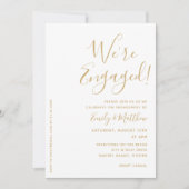 我々は写真婚約した婚約パーティ (正面)