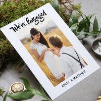 我々は写真婚約した婚約パーティ