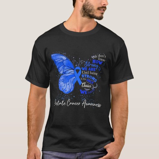 我々は前立腺がんになるまで強い Tシャツ (正面)