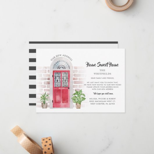 我々は動くエレガント発表を動かした ノートカード (正面/裏面インサイチュ)