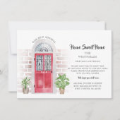 我々は動くエレガント発表を動かした ノートカード (正面)