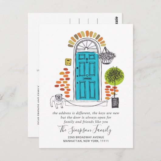 我々は動く発表を動かした ポストカード (正面/裏面)