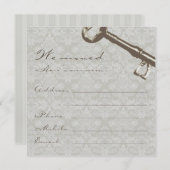 我々は動く発表を移動 案内状 (正面/裏面)