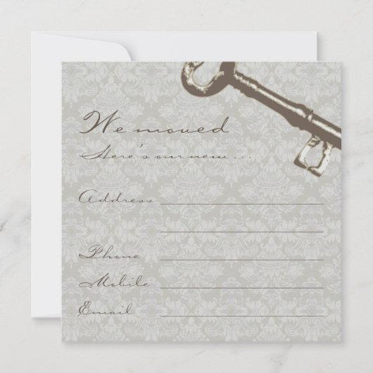 我々は動く発表を移動 案内状 (正面)