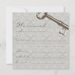 我々は動く発表を移動 案内状