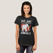 我々は動物飼育員の動物園向け保だ Tシャツ (正面フル)