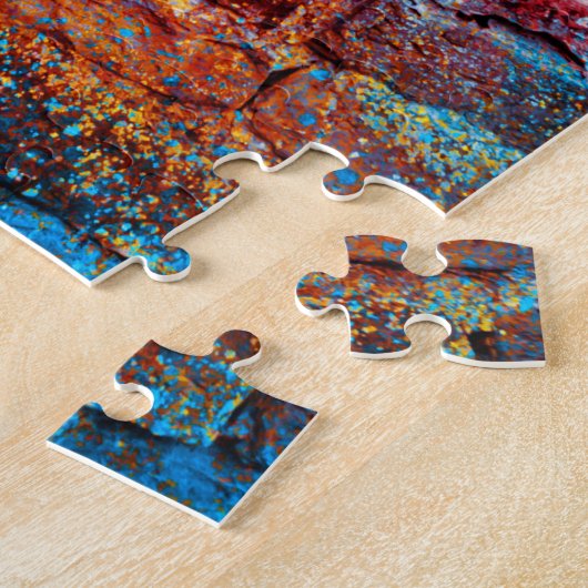 我々は勝つまで戦う！抗議サイン ジグソーパズル (側面)