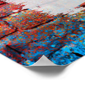 我々は勝つまで戦う!抗議サイン ポスター (角)