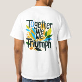 我々は勝利を収める Tシャツ (裏面)