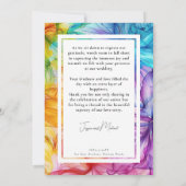 我々は十分な感謝していEthereal開花 サンキューカード (裏面)