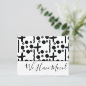 我々は南主義者の抽象芸術部族郵便カードを移動した ポストカード (スタンド正面)