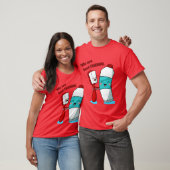 我々は友最高の人の歯磨き粉と歯ブラシ冷蔵庫 Tシャツ (ユニセックス)