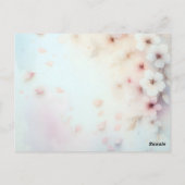 我々は可愛いテディベア赤ちゃんシャワーPos待つことができる ポストカード (裏面)