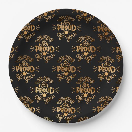 我々は君の誇りを持った味方だ ペーパープレート (正面)