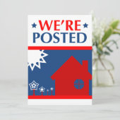 我々は告知を投稿した：ホームポップ・アートの 案内状 (スタンド正面)