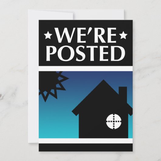 我々は告知を投稿した：ホームポップ・アートの 案内状 (正面)