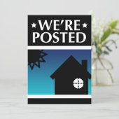 我々は告知を投稿した：ホームポップ・アートの 案内状 (スタンド正面)