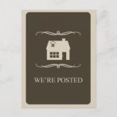 我々は告知を投稿した:ホームモダン 案内ポストカード (正面)