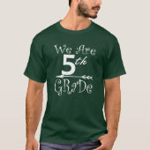 我々は四等分隊先生学生学校だ Tシャツ (正面)