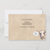 我々は国に移った(カスタム)。 発表 招待状 (裏面)