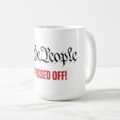 我々は国民がSCOTUSの反対意見に怒っている コーヒーマグカップ (正面右)