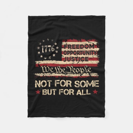 我々は国民の一部のためではなく、すべての投票のためにカマラ フリースブランケット (正面)