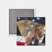 我々は国民…バラク・オバマと憲法 マグネット (正面/裏面)