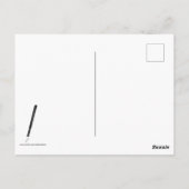 我々は地元の警察の警棒を支持する ポストカード (裏面)