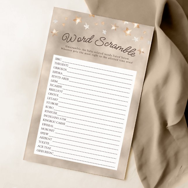 我々は基本的にニュートラル単語スクランブルゲームを待つ (クリエイターアップロード済み)