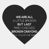 我々は壁が少し壊れているが、最後にチェックされた時 ハートシール (正面)