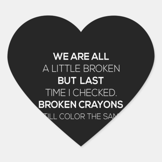 我々は壁が少し壊れているが、最後にチェックされた時 ハートシール (正面)