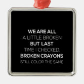 我々は壁が少し壊れているが、最後にチェックされた時 メタルオーナメント (正面)