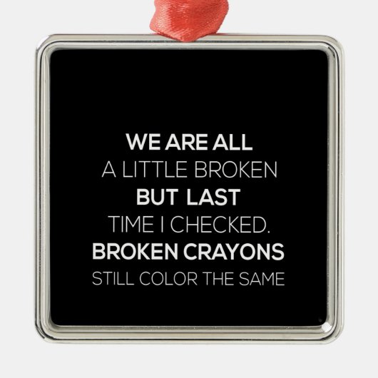 我々は壁が少し壊れているが、最後にチェックされた時 メタルオーナメント (正面)