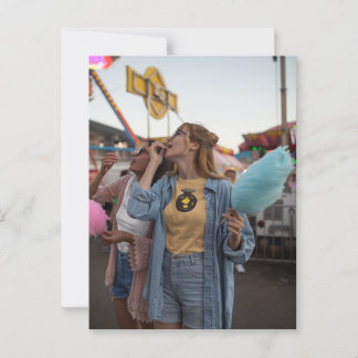 我々は外に出た ポストカード