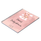我々は女の子の赤ちゃんシャワーを心待ちできる ノートブック (左側)