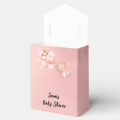 我々は女の子の赤ちゃんシャワーを心待ちできる フェイバーボックス (オープン)