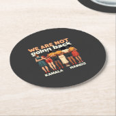 我々は女性のエンパワーメンを取り戻さない ラウンドペーパーコースター (アングル)