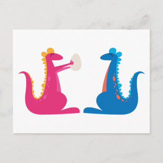 我々は妊娠している 案内ポストカード