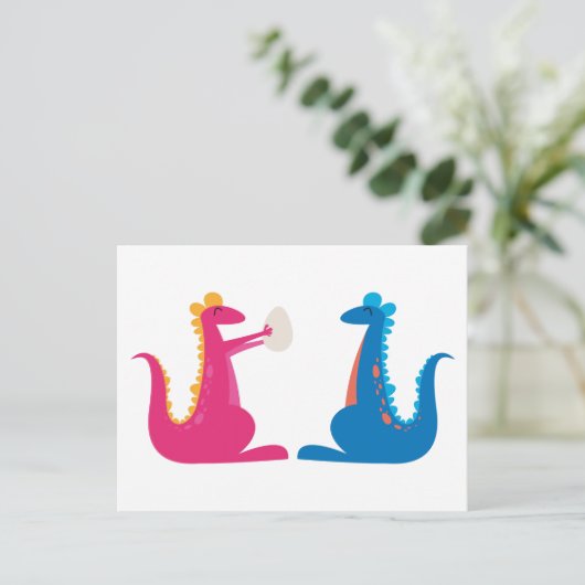 我々は妊娠している 案内ポストカード (スタンド正面)