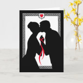 我々は婚約した契約を結ぶ カード (黄色い花)