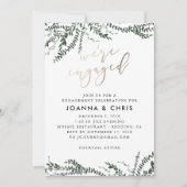 我々は婚約した招待状 招待状 (正面)