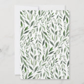 我々は婚約した招待状 招待状 (裏面)