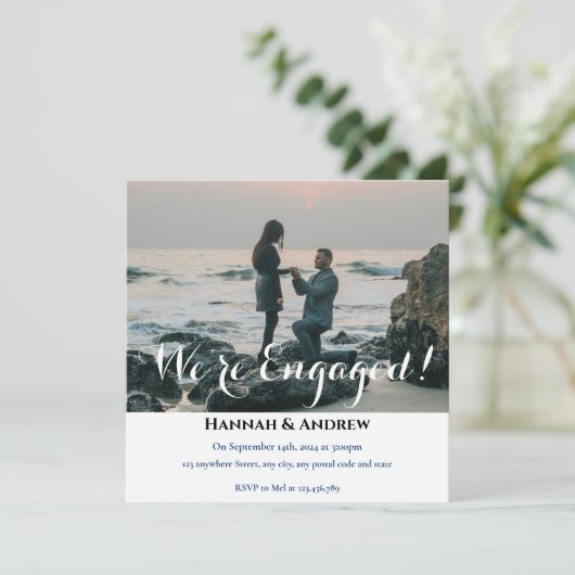 我々は婚約した! (スタンド正面)