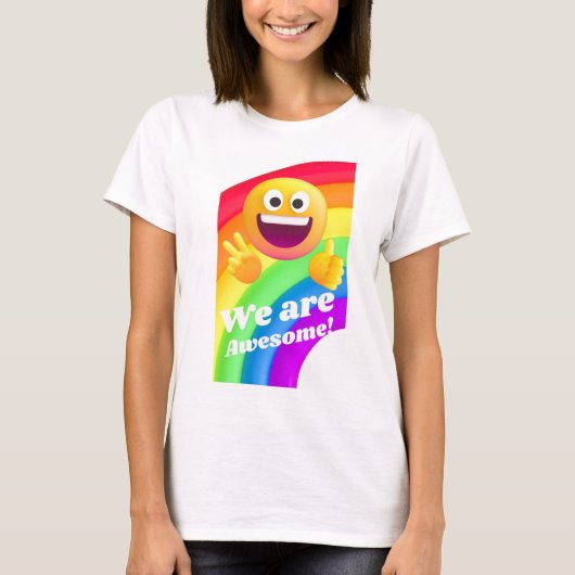 我々は嫌だ Tシャツ (正面)