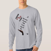 我々は学人生のあらゆる段階から教訓を得た。 Tシャツ (正面)