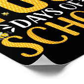 我々は学校の蜂の100日を通して右にブザー ポスター (角)