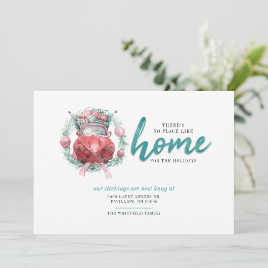 我々は家のクリスマスムービングのような場所を移動しなかった 案内状 (スタンド正面)