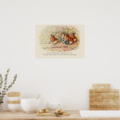 我々は小さな庭がある – モルモット詩 ポスター (キッチン)