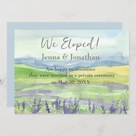 我々は山野花の結婚発表を逃れた (正面/裏面)