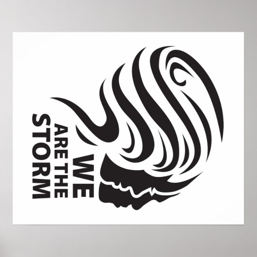 我々は嵐のポスターだ ポスター (正面)